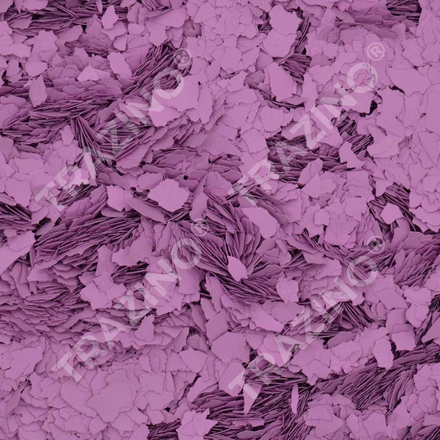 Trazino® Farbchips in Violett zum Einstreuen für Beschichtungen Trazino® Farbchips in Violett zum Einstreuen für Beschichtungen